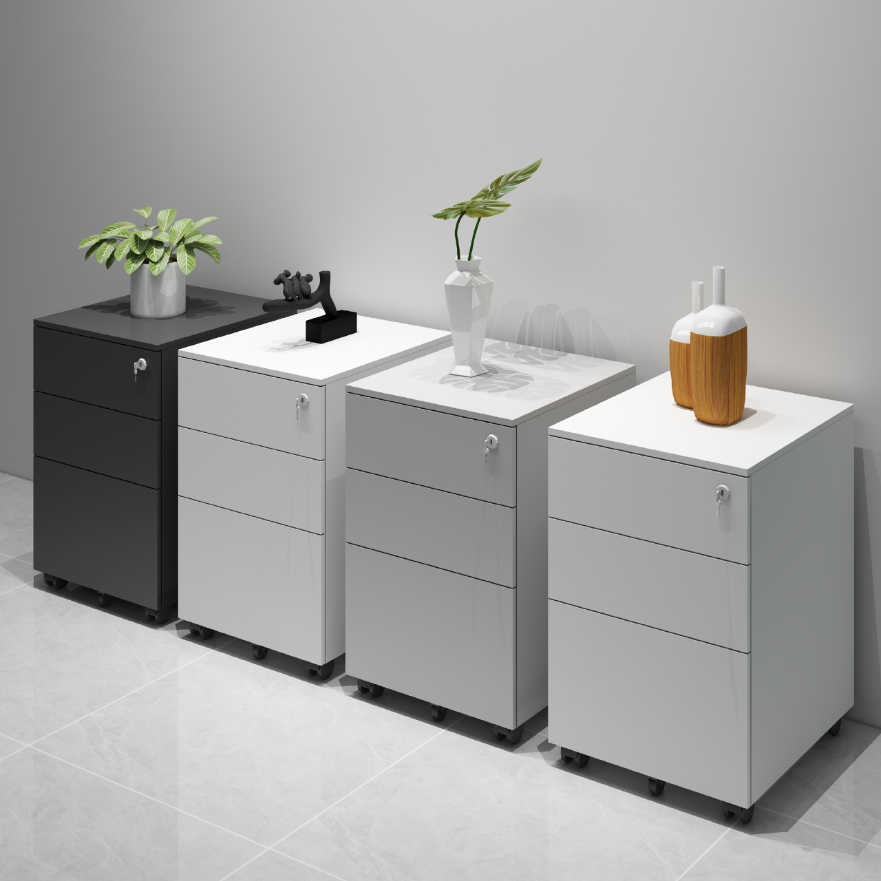 Cajonera Neo XS Blanca 30x50x60